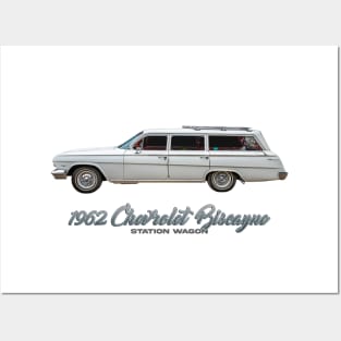 1962 Chevrolet Biscayne Station Wagon Posters and Art